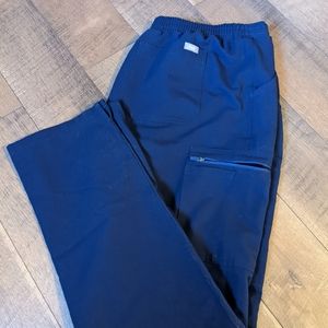 Figs Navy Yola Pants Large